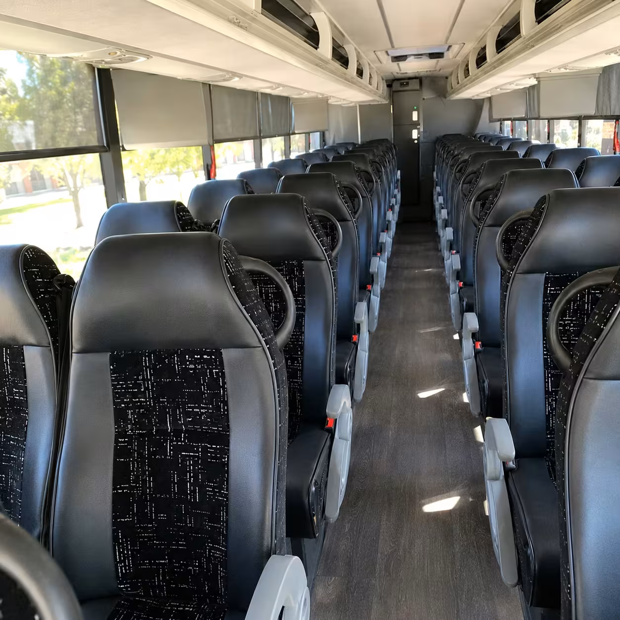 military charter bus rentals from san ramon to bay area bases
