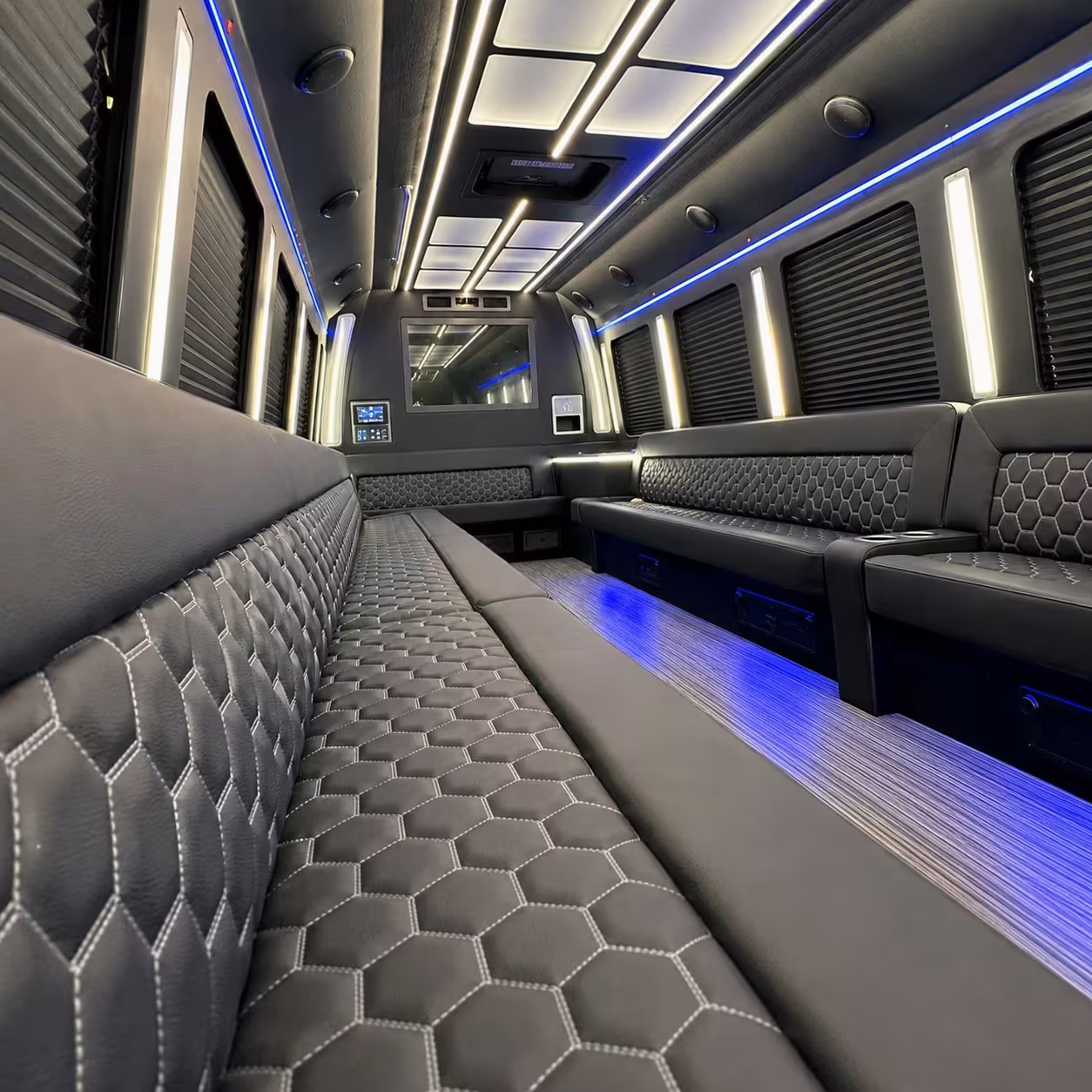 party bus interior