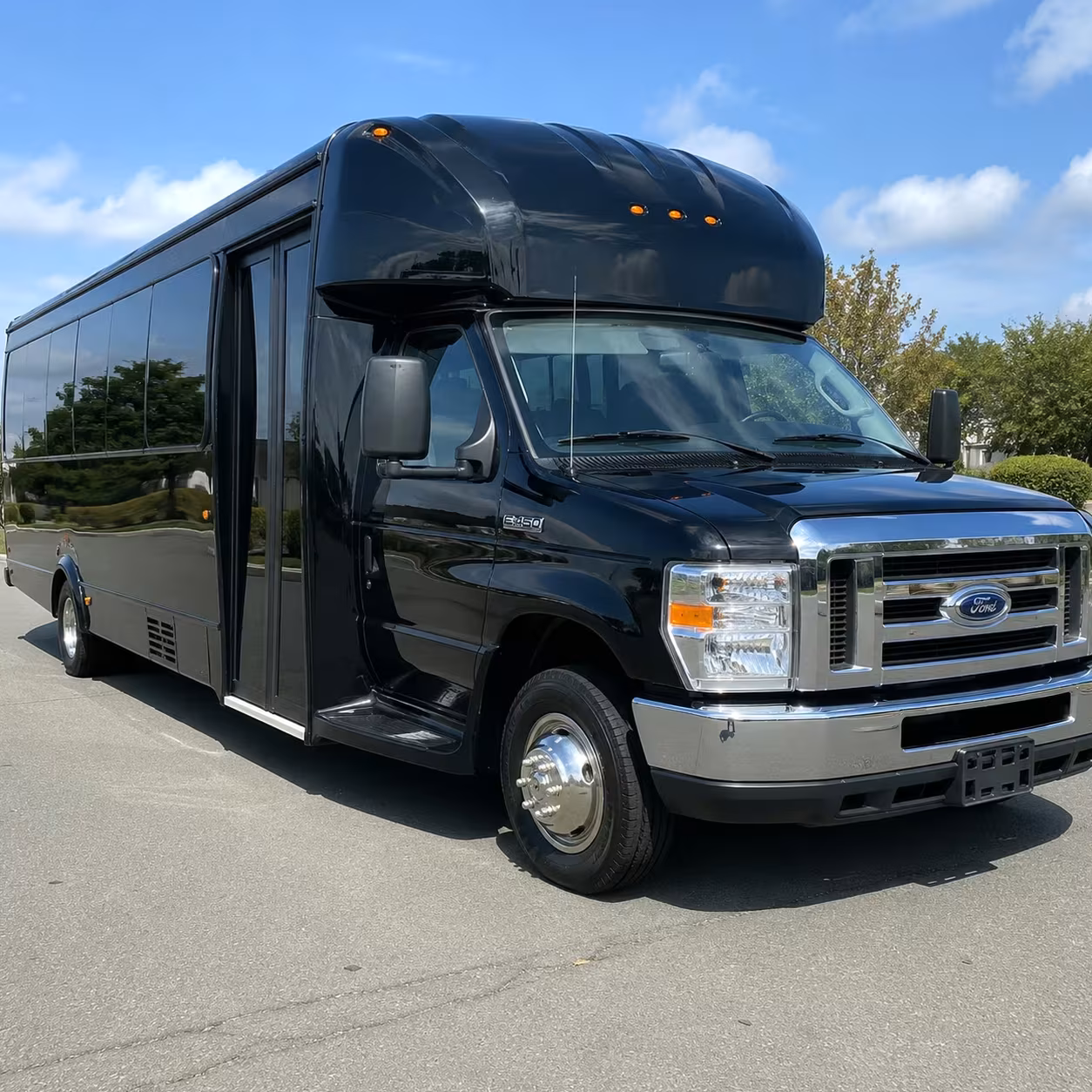 party bus rentals for san ramon high school prom night