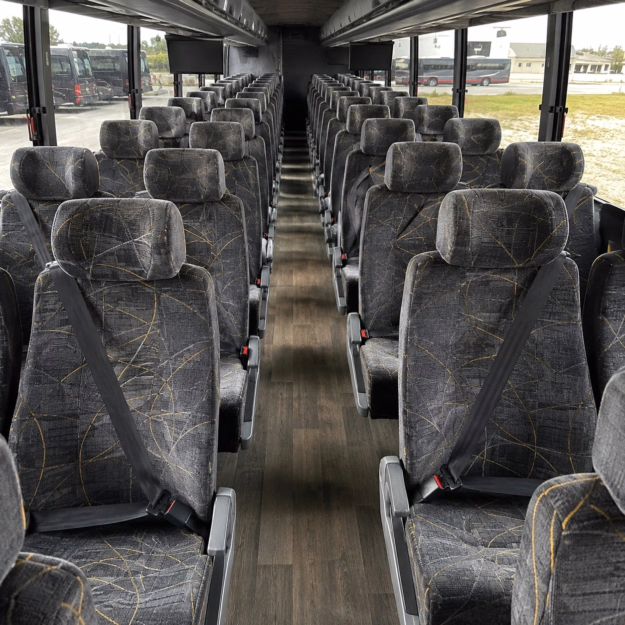 san ramon charter bus interior