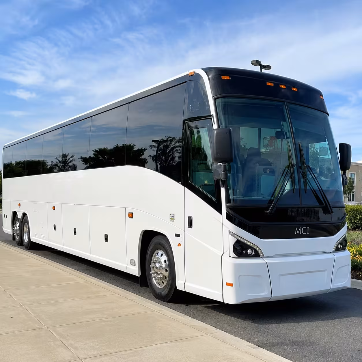 san ramon charter bus rental exterior
