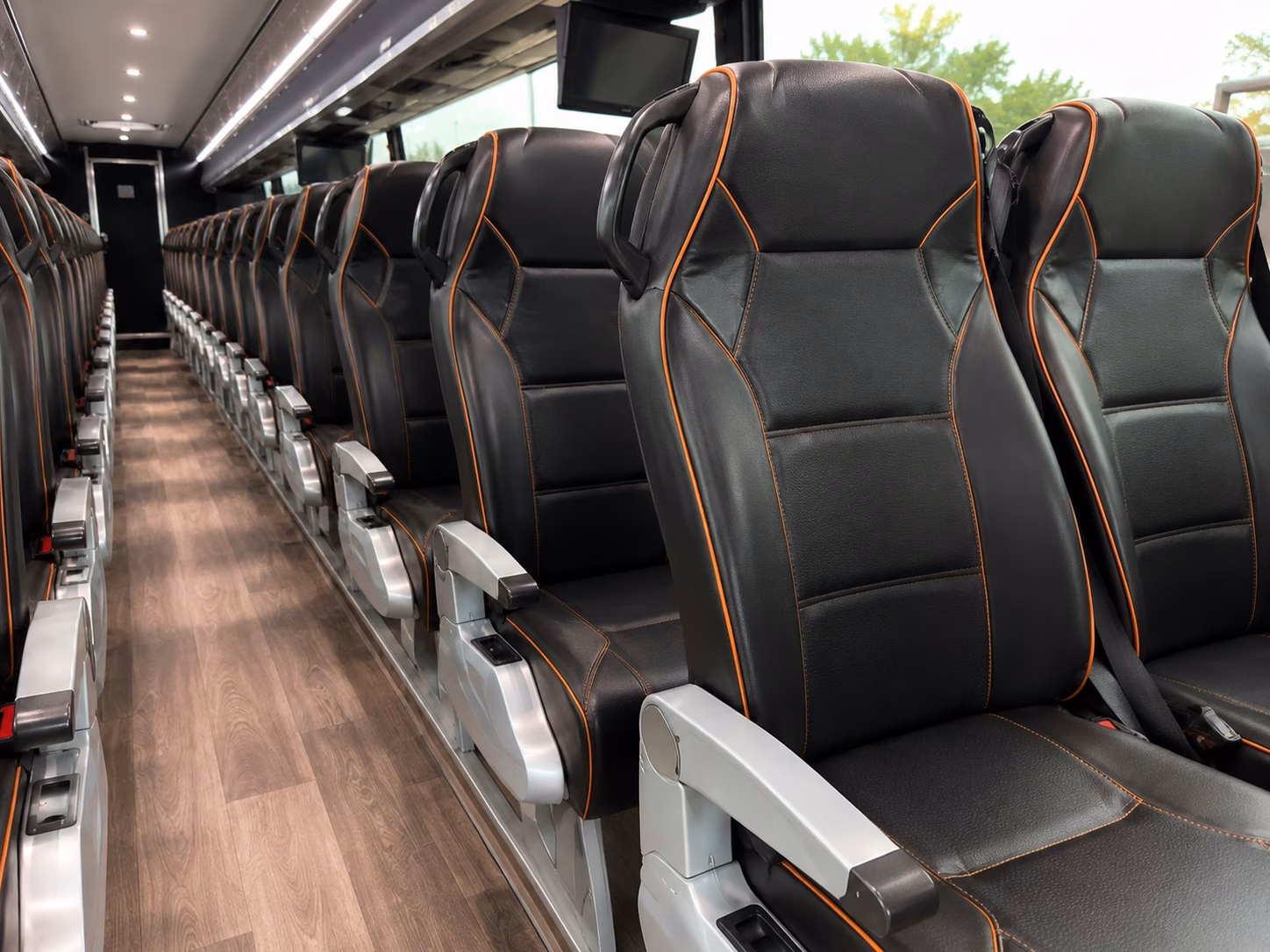 san ramon charter bus rentals to sap center and chase center